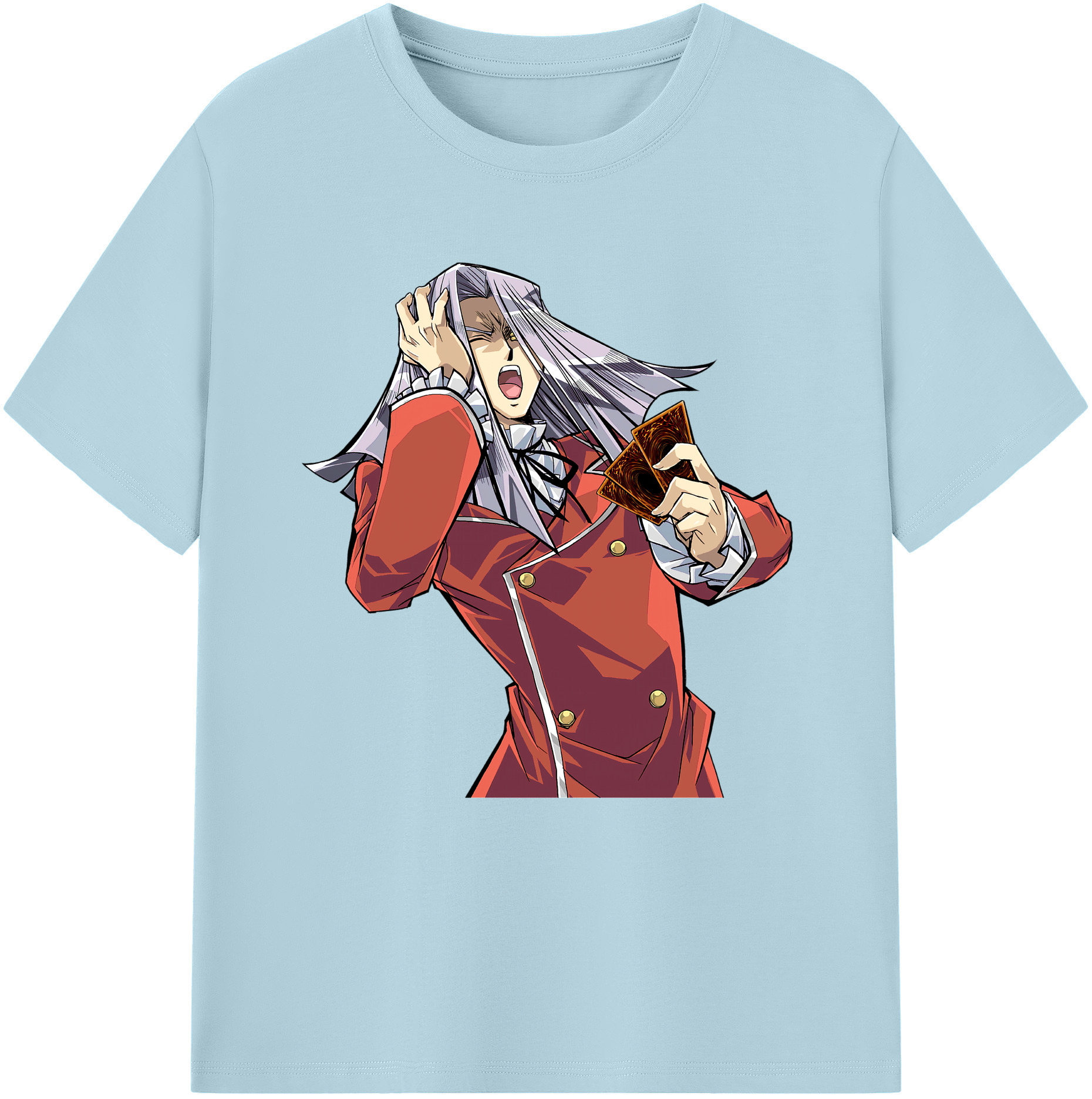（画像用） 遊☆戯☆王 Yu-Gi-Oh! 綿100％半袖Tシャツ（フロントプリント）